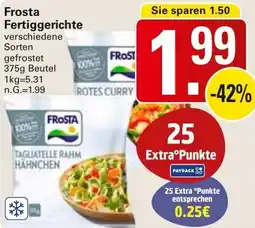 WEZ Frosta Fertiggerichte Angebot