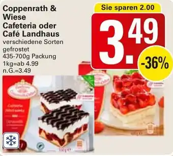 WEZ Coppenrath & Wiese Cafeteria oder Café Landhaus Angebot