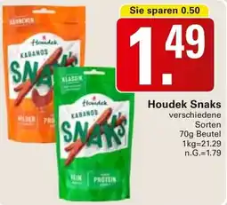 WEZ Houdek Snaks Angebot