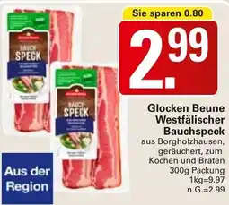 WEZ Glocken Beune Westfälischer Bauchspeck Angebot