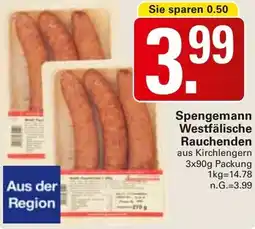 WEZ Spengemann Westfälische Rauchenden Angebot