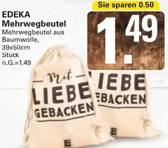 WEZ EDEKA Mehrwegbeutel Angebot