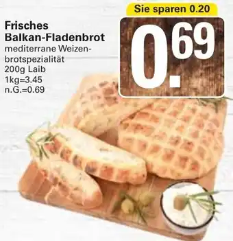 WEZ Frisches Balkan-Fladenbrot Angebot