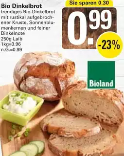 WEZ Bio Dinkelbrot Angebot