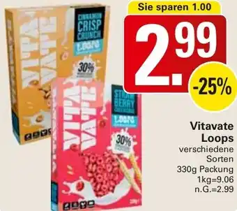 WEZ Vitavate Loops Angebot