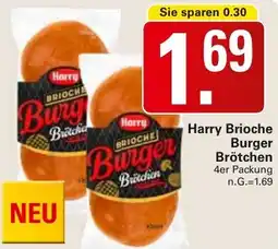 WEZ Harry Brioche Burger Brötchen Angebot