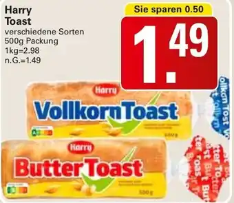 WEZ Harry Toast Angebot