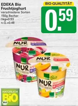 WEZ EDEKA Bio Fruchtjoghurt Angebot