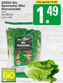 WEZ EDEKA Bio Spanischer Mini Romanasalat Angebot