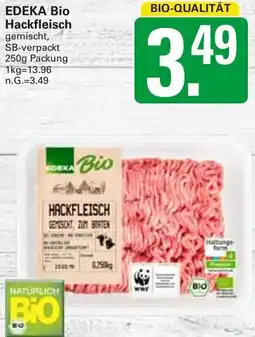 WEZ EDEKA Bio Hackfleisch Angebot