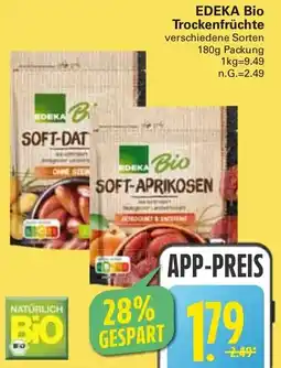 WEZ EDEKA Bio Trockenfrüchte Angebot