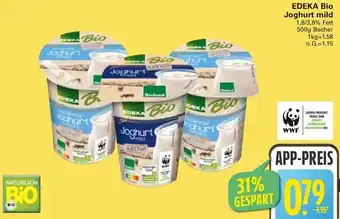 WEZ EDEKA Bio Joghurt mild Angebot