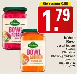 WEZ Kühne Bowl Angebot