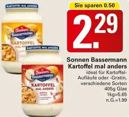 WEZ Sonnen Bassermann Kartoffel mal anders Angebot