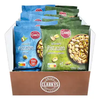 Netto Marken-Discount Clarkys Pistazien 250 g, verschiedene Sorten, 30er Pack Angebot