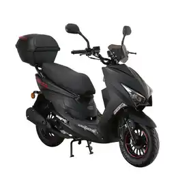 Netto Marken-Discount Alpha Motors Motorroller Speedstar FI 50 ccm 45 km/h EURO 5 mattschwarz inkl. Topcase Angebot