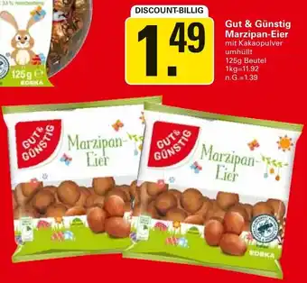 WEZ Gut & Günstig Marzipan-Eier Angebot