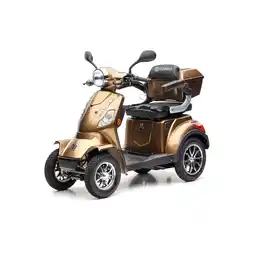 Netto Marken-Discount ECONELO J 4000 Vierrad-Elektroroller, bronze mit herausnehmbarem Lithium Akku Angebot