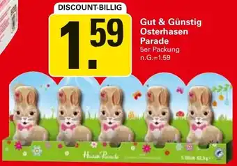 WEZ Gut & Günstig Osterhasen Parade Angebot