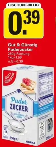 WEZ Gut & Günstig Puderzucker Angebot