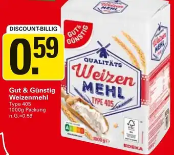 WEZ Gut & Günstig Weizenmehl Angebot