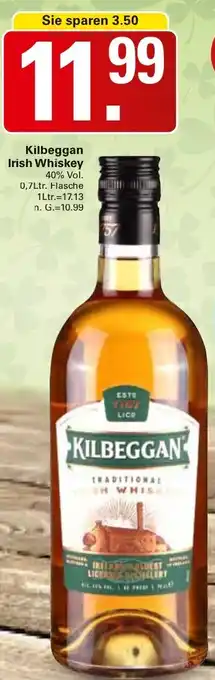 WEZ Kilbeggan Irish Whiskey Angebot