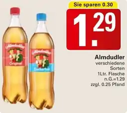 WEZ Almdudler Angebot