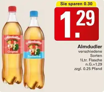 WEZ Almdudler Angebot