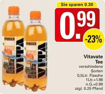 WEZ Vitavate Tee Angebot