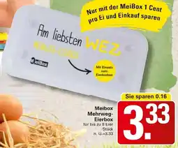 WEZ Meibox Mehrweg Eierbox Angebot