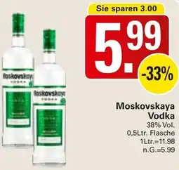 WEZ Moskovskaya Vodka Angebot