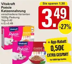 WEZ Vitakraft Poésie Katzennahrung Angebot