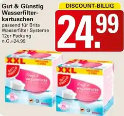 WEZ Gut & Günstig Wasserfilterkartuschen Angebot