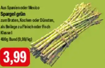 Feneberg Spargel grün Angebot