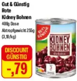 Feneberg Gut & Günstig Rote Kidney Bohnen Angebot