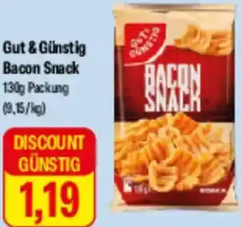 Feneberg Gut & Günstig Bacon Snack Angebot