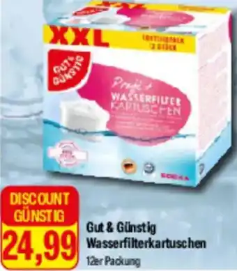 Feneberg Gut & Günstig Wasserfilterkartuschen Angebot