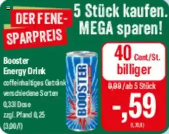 Feneberg Booster Energy Drink Angebot