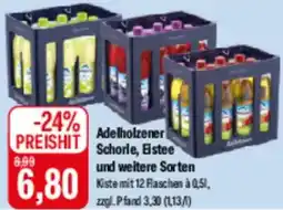 Feneberg Adelholzener Schorle, Eistee Angebot