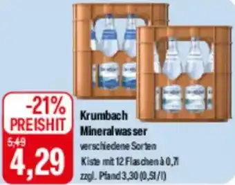 Feneberg Krumbach Mineralwasser Angebot