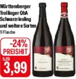 Feneberg Württemberger Trollinger QbA Schwarzriesling Angebot