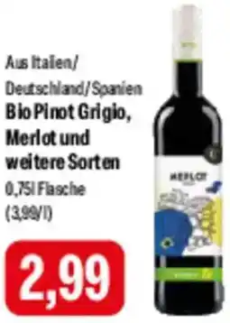 Feneberg Bio Pinot Grigio, Merlot und weitere Sorten Angebot