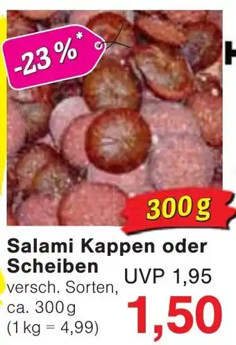 Wiglo Wunderland Salami Kappen oder Scheiben Angebot