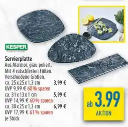 diska KESPER Servierplatte Angebot