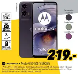 MEDIMAX MOTOROLA Moto G55 5G (256GB) Angebot