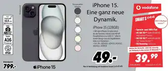 MEDIMAX Apple iPhone 15 (128GB) Angebot