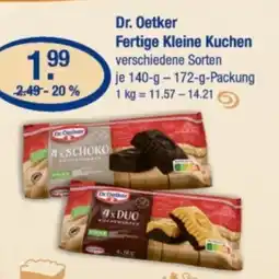 V Markt Dr. Oetker Fertige Kleine Kuchen Angebot