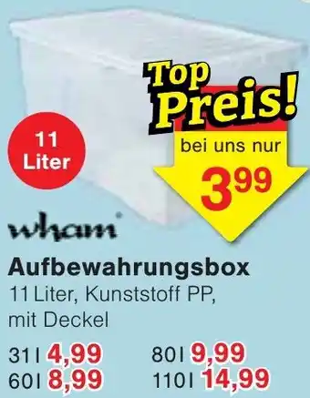 Wiglo Wunderland wham Aufbewahrungsbox Angebot