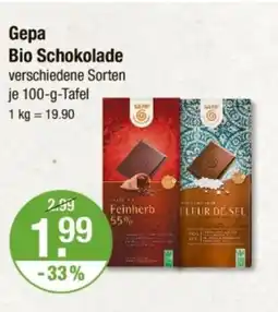 V Markt Gepa Bio Schokolade Angebot