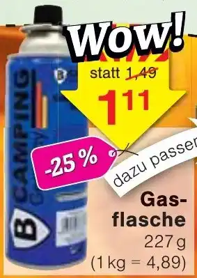 Wiglo Wunderland Gasflasche Angebot